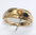 Ring mit einem fac. gelben Granat (Spessartin)