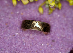 Tierschmuck-Ring in 925/Silber , Motiv Springpferd
