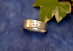 Islandpferde-Ring in 925/Silber , Motiv Tölter